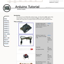 Arduino Tutorial - Lesson 5