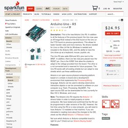 Arduino Uno - R3 - DEV-11021