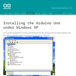 UnoDriversWindowsXP