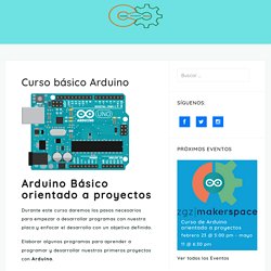 Curso básico Arduino - Zaragoza MakerSpace