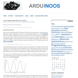 » Blog Archive » Fast Fourier Transform (FFT) (Part 1)