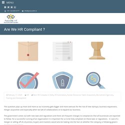 Are We HR Compliant ? - Procure HR
