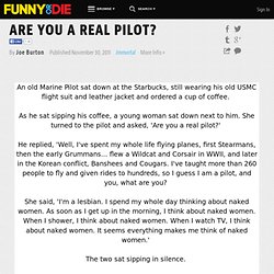 ARE YOU A REAL PILOT? from Joe Burton - StumbleUpon