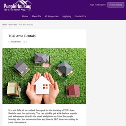 TCU Area Rentals Homes - Properties For Rent