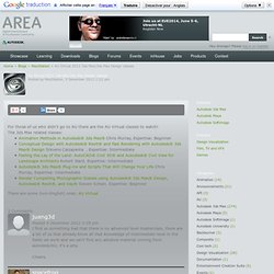 AU Virtual 2012 3ds Max/3ds Max Design classes