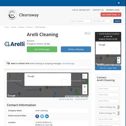 Arelli Cleaning - Professional Commercial Cleaning Services in Toronto