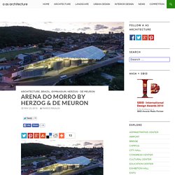 Arena do Morro by Herzog & de Meuron