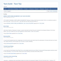 arenawin's profile / Tours Guide - Tours Tips
