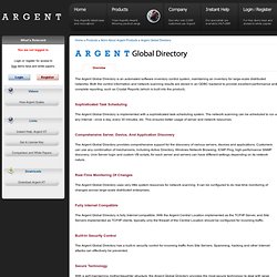 Argent Global Directory