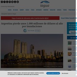 Argentina pierde unos 1.000 millones de dólares al año por inundaciones