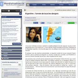 Argentine : l’année de tous les dangers