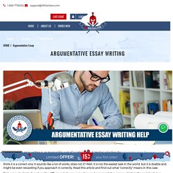 Argumentative Essay Writing (Structure + Example + Useful Hints)