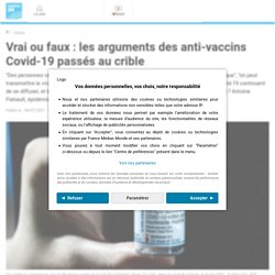 Vrai ou faux : les arguments des anti-vaccins Covid-19 passés au crible
