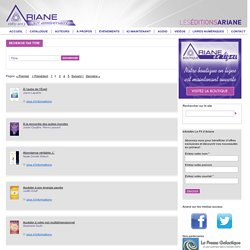 ARIANE - Catalogue