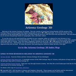 Arizona Geology 3D