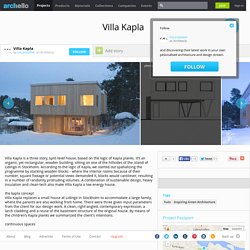 YAJ arkitekter - Project - Villa Kapla