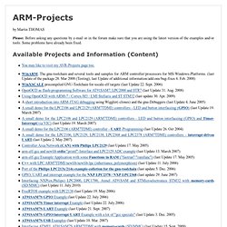 ARM projects