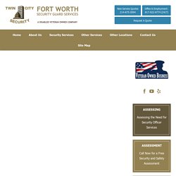 Armed Security Guard Fort Worth - Fort Worth Security Guard Services