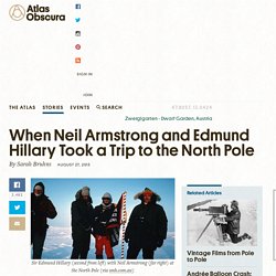 When Neil Armstrong and Edmund Hillary Took a Trip to the North Pole