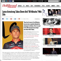 Lance Armstrong Takes Down Anti '60-Minutes' Web Site