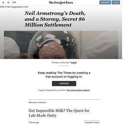 Neil Armstrong’s Death, and a Stormy, Secret $6 Million Settlement