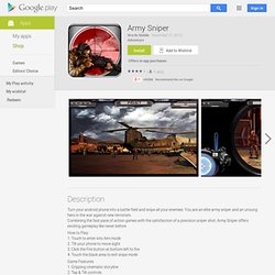 Army Sniper - Android Market