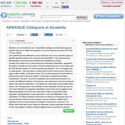 ARNAQUE Cellapuria et Amabella