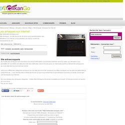Web Arnaque : Arnaques sur Internet - Blogs - Annuaire Clikango