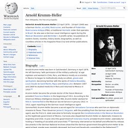 Arnold Krumm-Heller