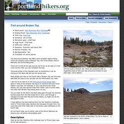 Trail around Broken Top - Hiking in Portland, Oregon and Washington