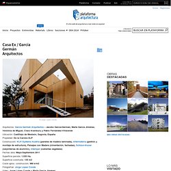 tesis - Casa Ex / García Germán Arquitectos