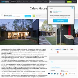 DCPP ARQUITECTOS - Project - Calero House