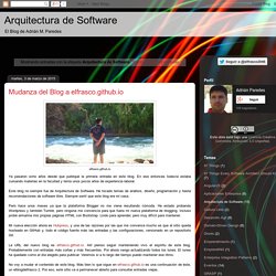 Arquitectura de Software: Arquitectura de Software