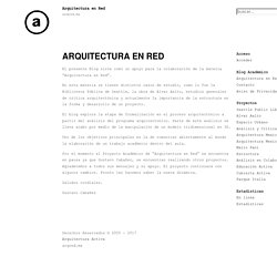 Arquitectura en Red