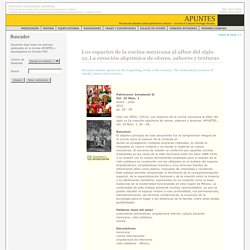 Revista APUNTES · Facultad de Arquitectura y Diseño · Pontificia Universidad Javeriana