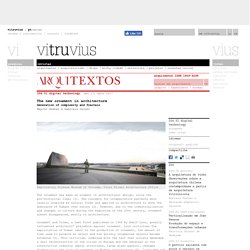 arquitextos 204.01 digital technology: The new ornament in architecture