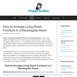 How To Arrange Living Room Furniture In A Rectangular Room