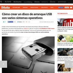 Crear disco de arranque USB con varios sistemas operativos