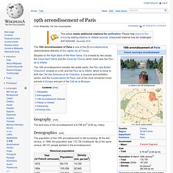 19th arrondissement of Paris