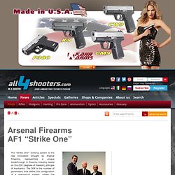 Arsenal Firearms AF1 “Strike One” (page 2) - Pistols - Pistols - News - all4shooters.com