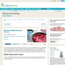 Art your baby can eat