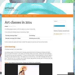 Art classes in 2014