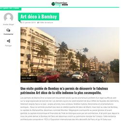 Bolg Courrier international Octobre 2019 - Art déco à Bombay