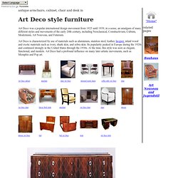 English Furniture Style | Pearltrees