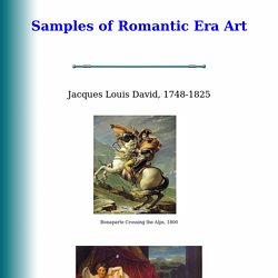 Art of the Romantic Era