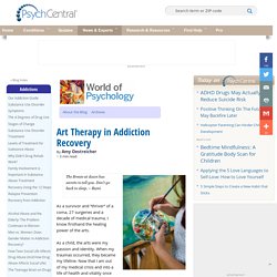 Art Therapy in Addiction Recovery