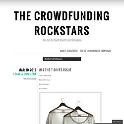 Artemis Visions « The Crowdfunding Rockstars