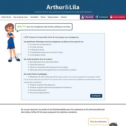 ENT Arthur & Lila - Le nouvel ENT gratuit pour le primaire