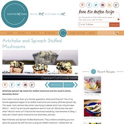 Artichoke and Spinach Stuffed Mushrooms