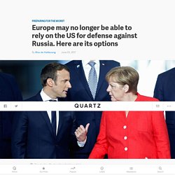 Article Five fallout: What will happen to NATO if the US leaves? — Quartz